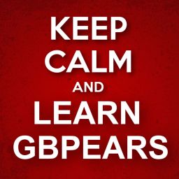 Keep Calm and Learn GBPEARS