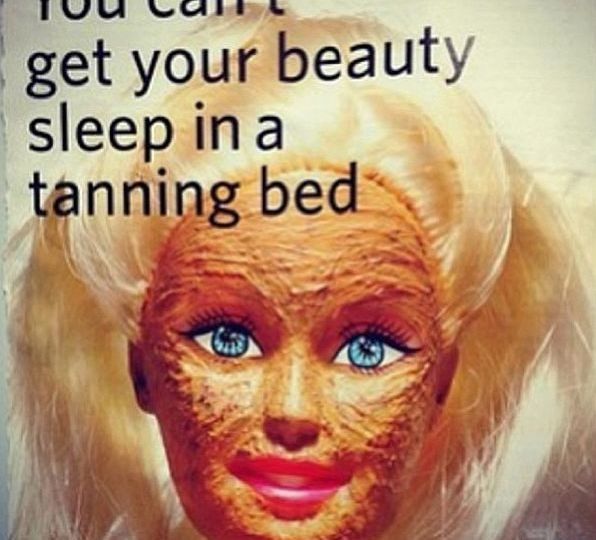Tanning Bed Barbie