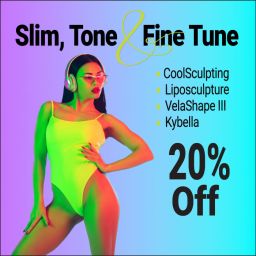 All our Skinny Center offerings are on sale – 4 fat-busting options to reshape your body at 20% off! How’s that to start your New Year?